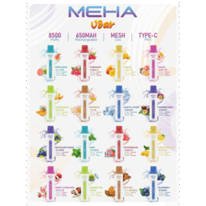 MEHA魅嗨 VBar小白條8500口拋棄式電子煙